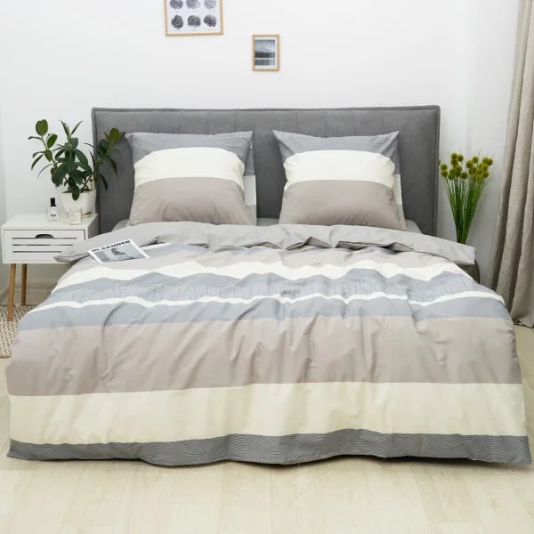 Комплект постельного белья Viluta евро ранфорс 25386 100% хлопок