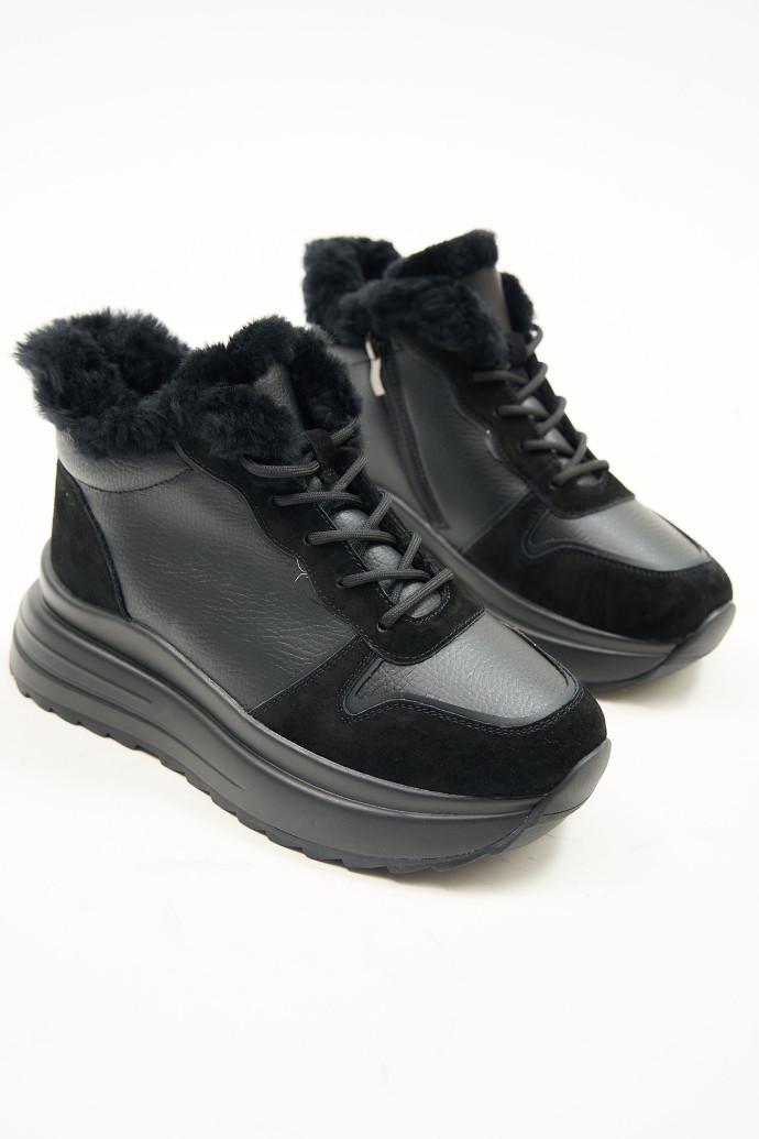 Черевики жіночі LONZA р. 39 Чорний (181026)