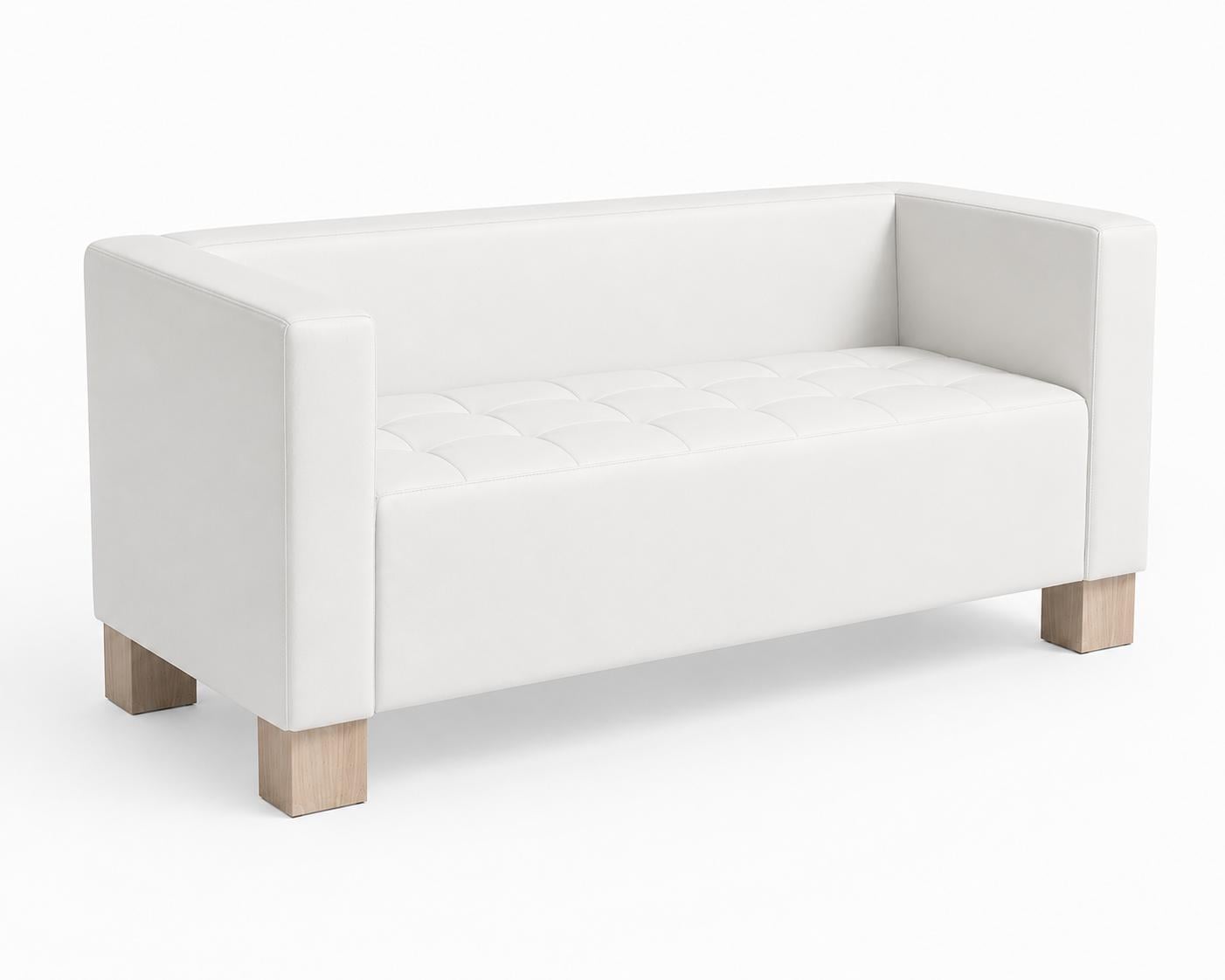 Диван Space экокожа Cloud 210х76х76 см White (rich_sofa_00595)