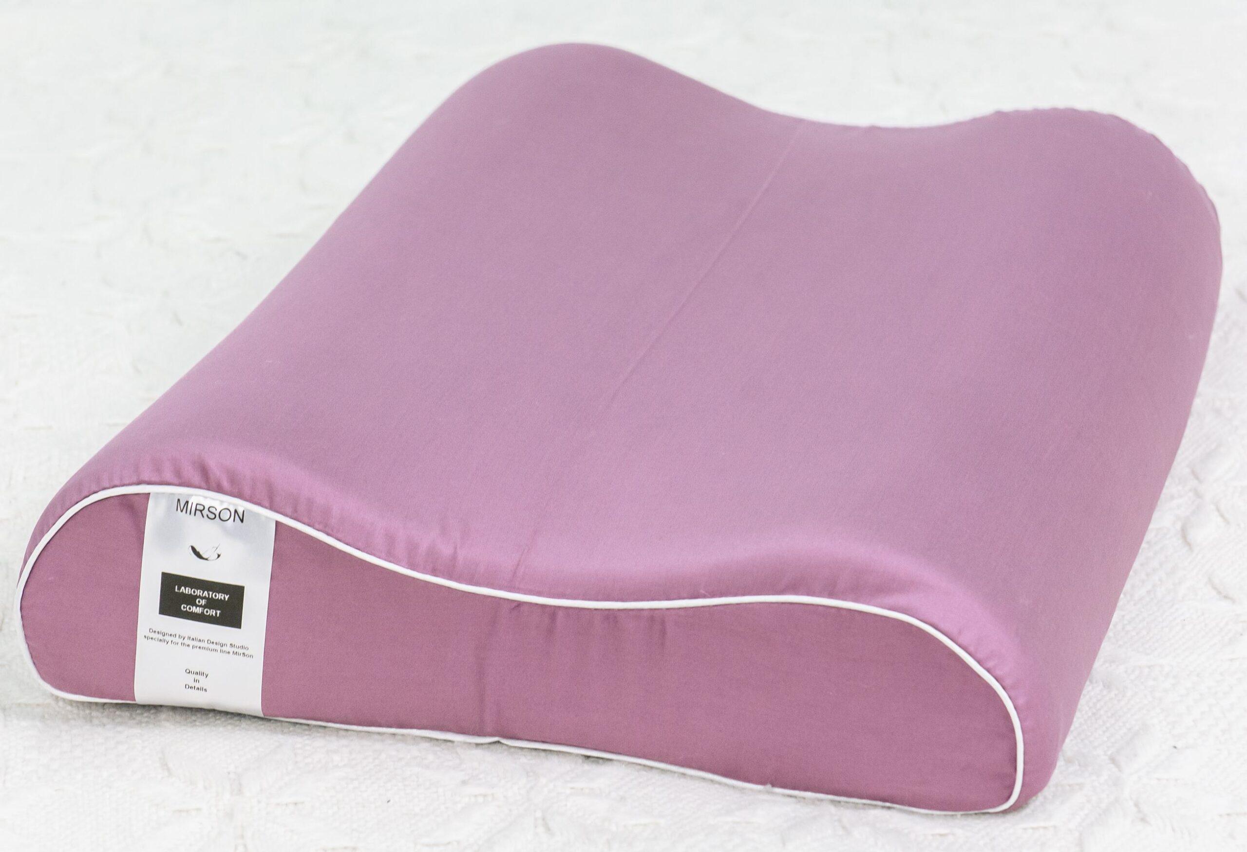 Подушка ортопедическая MirSon №6032 Delicate satin Excalibur Aero 58х40х10,5 см (2200003261523)