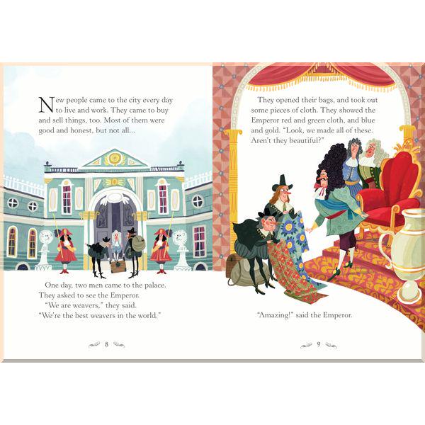 Книга Usborne "The Emperor's New Clothes with activities and free audio" Hans Christian Andersen/Mairi Mackinnon (ISBN:9781474924603) - фото 2