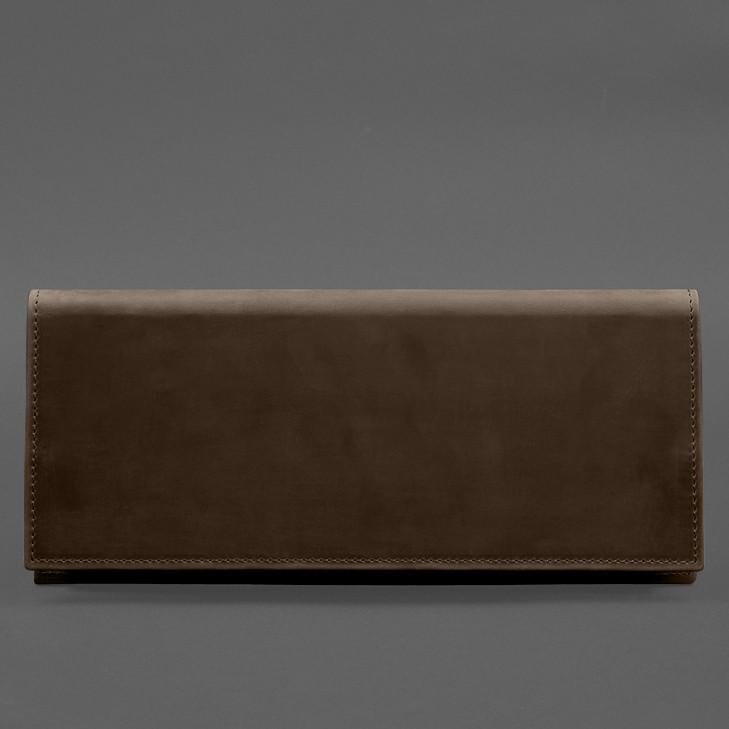 Планер настольный с блоком на пружине Crazy Horse Темно-коричневый (A-028729)