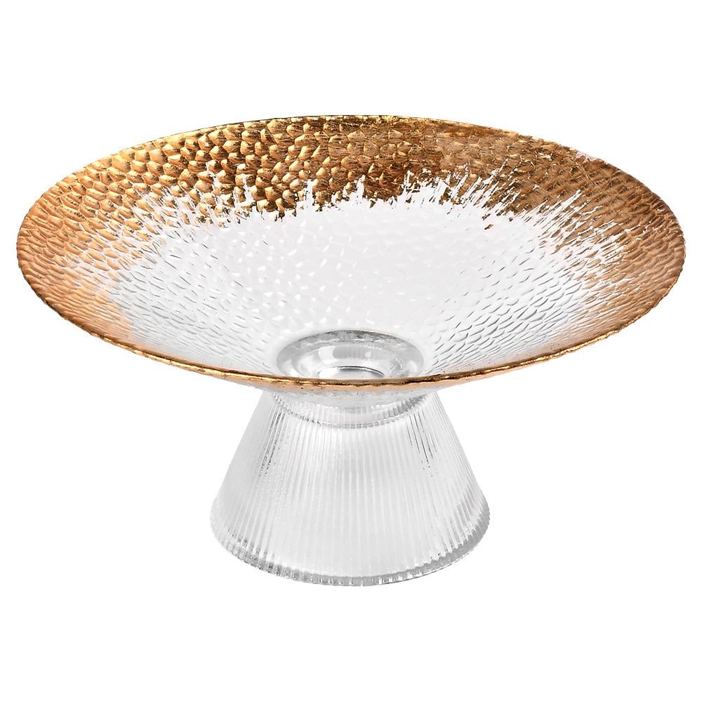 Фруктовница стекло на ножке R31012 21 см