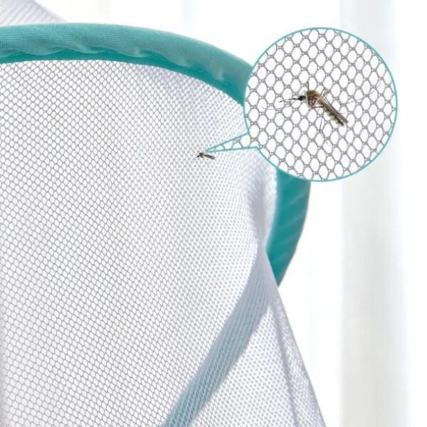Москитная сетка для детей L00153-2 до 3 лет 125х65х65 см Бирюзовый (L00153-2) - фото 6 Москитная сетка для детей L00153-2 до 3 лет 125х65х65 см Бирюзовый (L00153-2) - фото 6