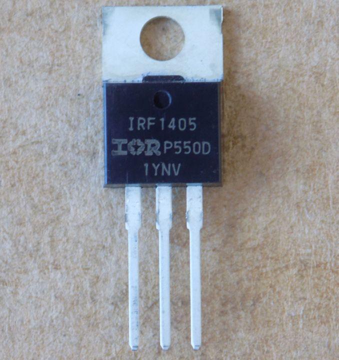 Транзистор IRF1405 55V;169A;330W/0.0053R (25508) Транзистор IRF1405 55V;169A;330W/0.0053R (25508)