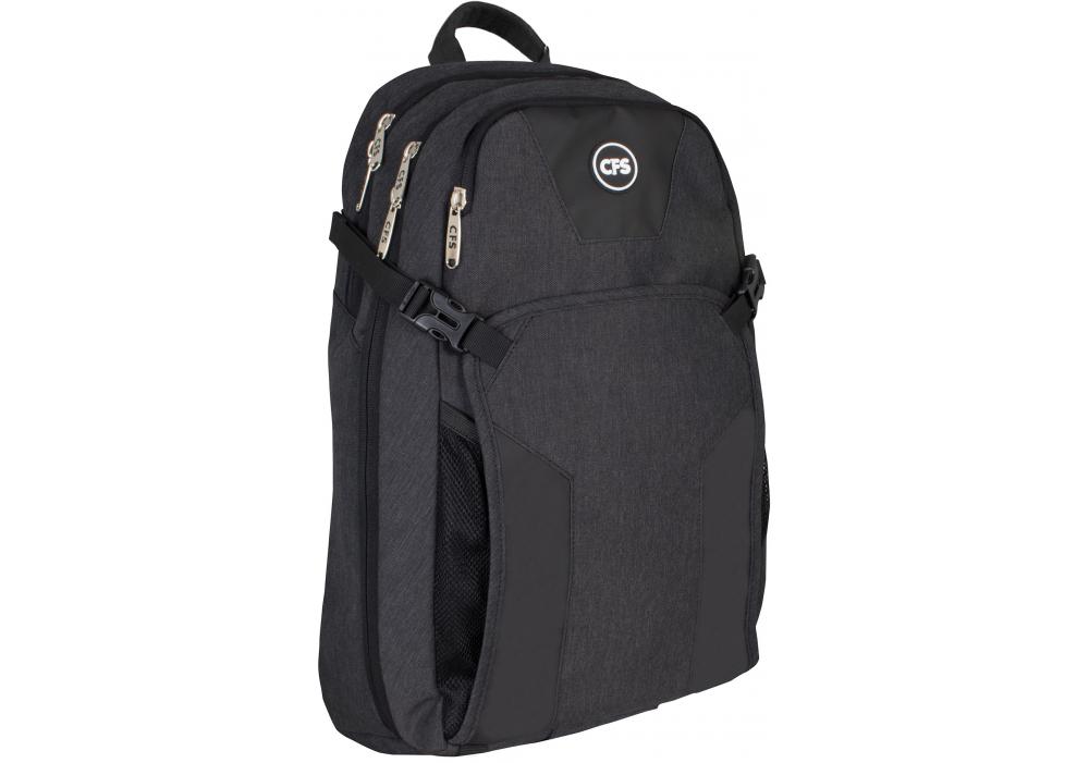 Рюкзак молодежный Cool For School 43x29x10 см 6-15 л Черный (CF86314)