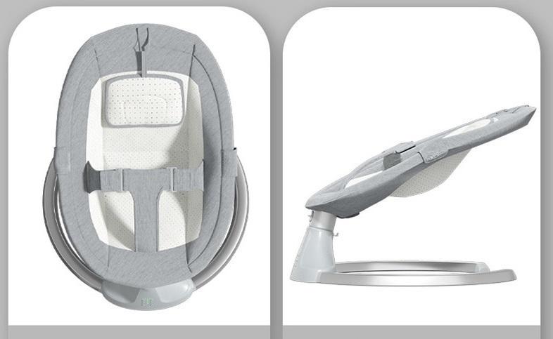 Колисальний центр шезлонг-гойдалка та москітна сітка Сірий (12547) - фото 5 Колисальний центр шезлонг-гойдалка та москітна сітка Сірий (12547) - фото 5