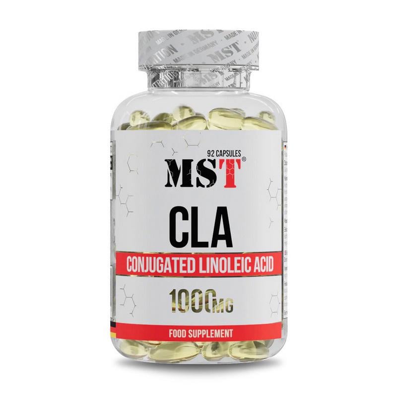 Жиросжиг CLA конъюгированная линолевая кислота MST CLA 1000 92 капс.