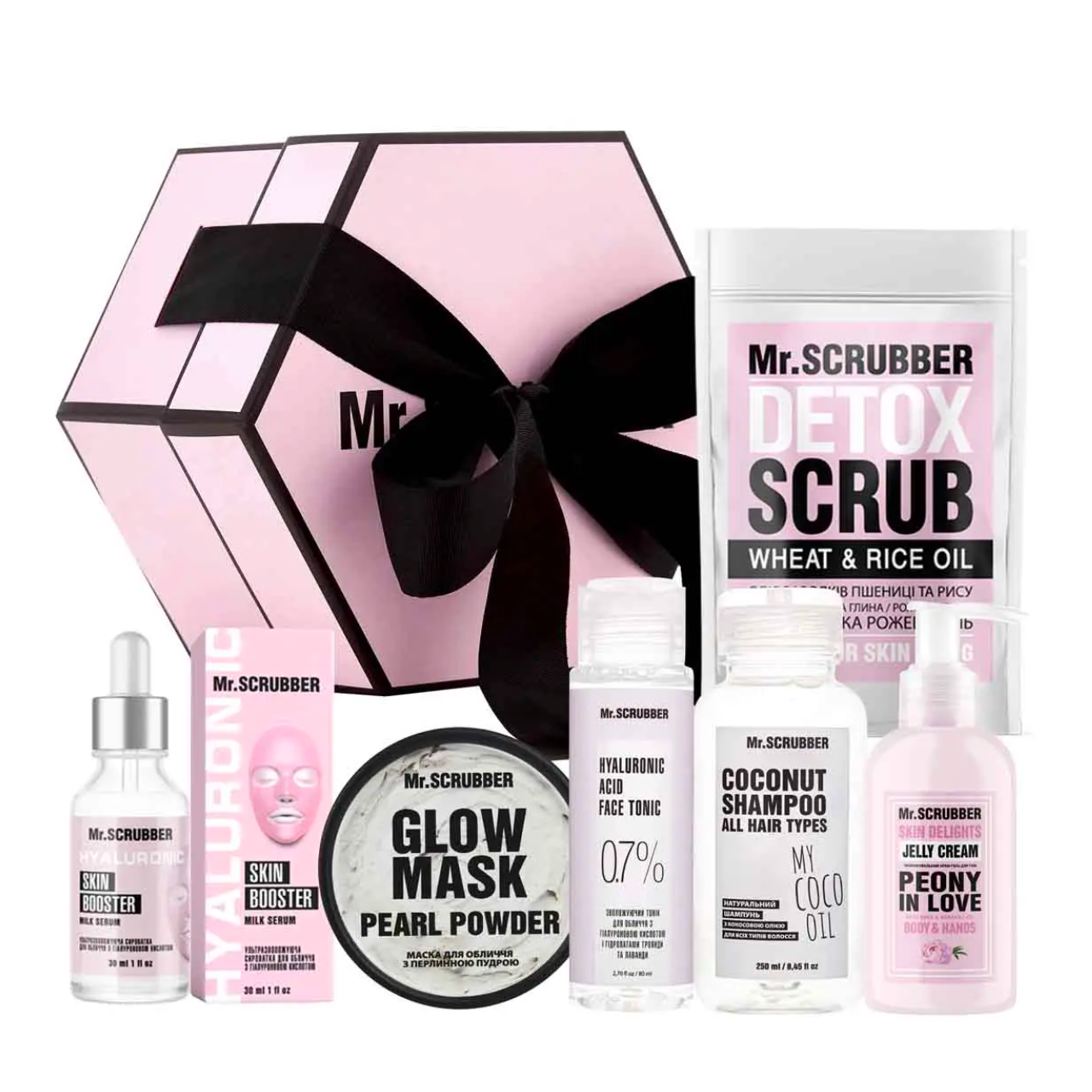 Подарочный набор косметики Mr Scrubber Woman Set для лица и тела (23938882)