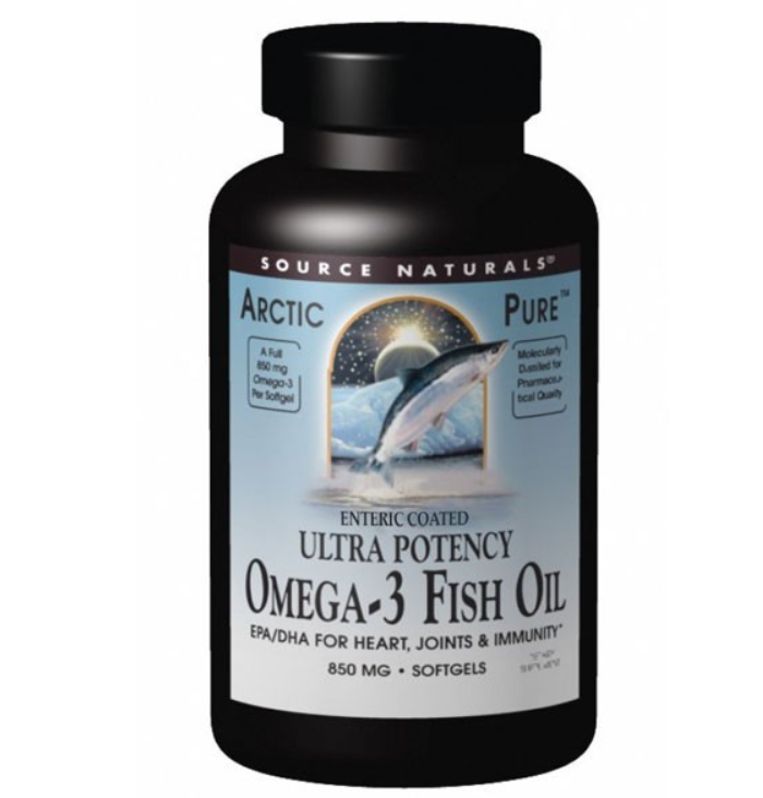 Омега 3 Source Naturals Ultra Potency Omega-3 Fish Oil 850 мг 60 Softgels