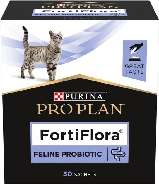 Пробиотическая добавка для котов и котят Pro Plan Purina FortiFlora 30 г - фото 2