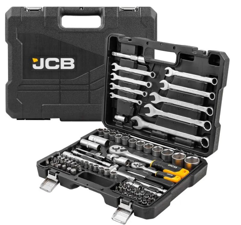 Набір інструментів JCB Tools 4821-5 82 од. 1/4" 1/2" - фото 2