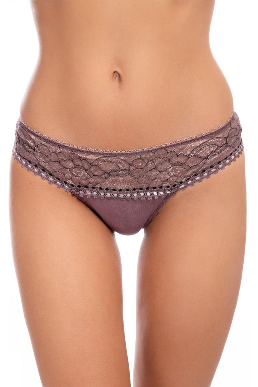 Трусики стринг Fleri р. 1/XS Изюм (64626)