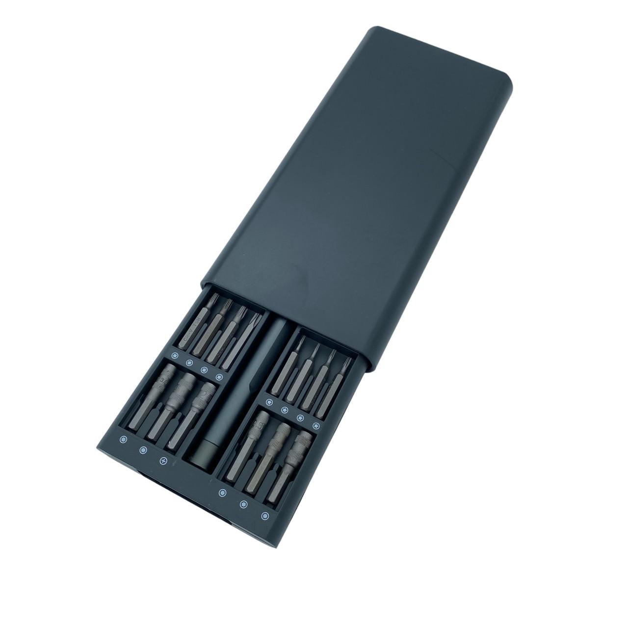 Отвертка с набором магнитных бит с чехлом 63в1 (2201473962) - фото 8