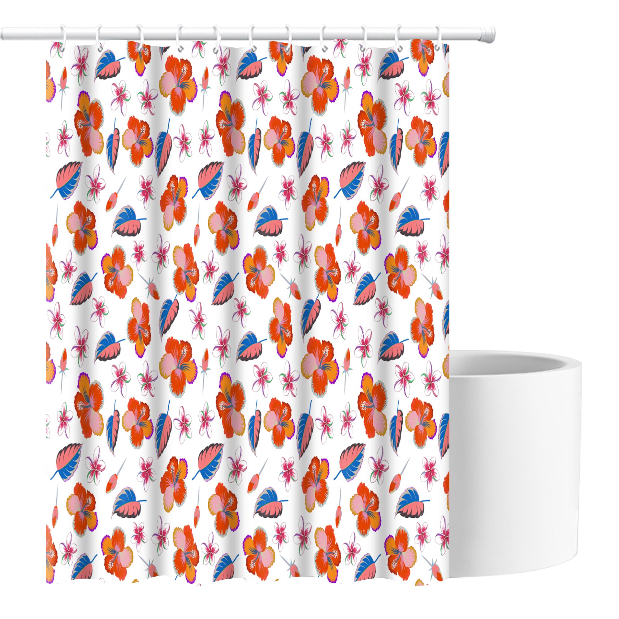 Шторка для ванной и душа с кольцами Bathlux 20154 водоотталкивающая 180x180 см