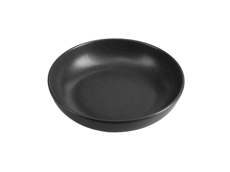 Салатник фарфоровый круглый Porland 835 мл 22 см Black (368122/Bl) Салатник фарфоровый круглый Porland 835 мл 22 см Black (368122/Bl)