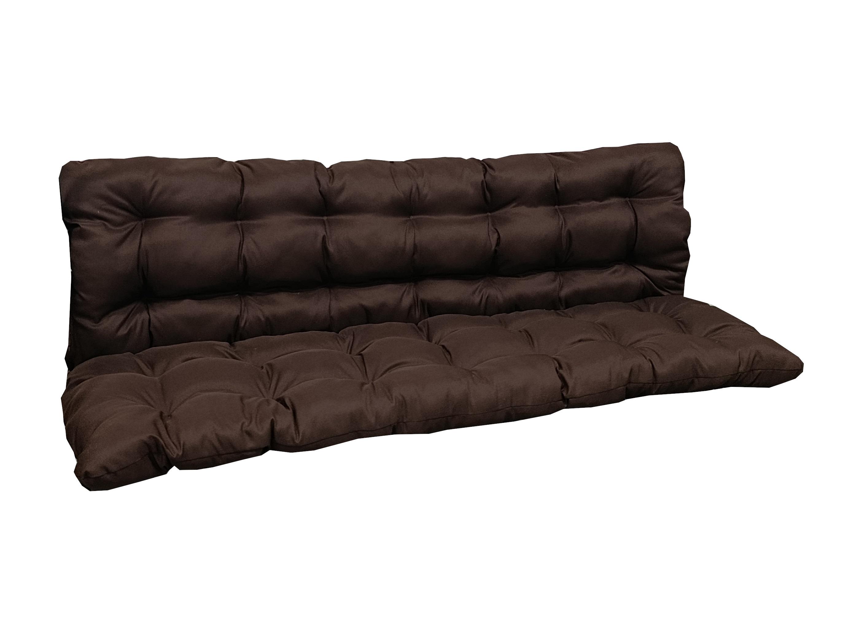 Матрас для качелей eGarden Soft 170x110x12 см Темно-коричневый (5928) - фото 2 Матрас для качелей eGarden Soft 170x110x12 см Темно-коричневый (5928) - фото 2