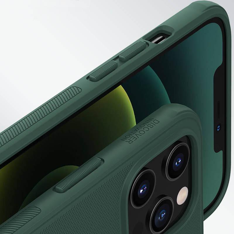 Протиударний Чохол Nillkin Matte Pro для Apple iPhone 13 Pro Max (6.7") Зелений / Deep Green - фото 5