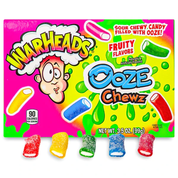 Конфеты кислые Warheads Ooze Chews 99 г (1735190475)