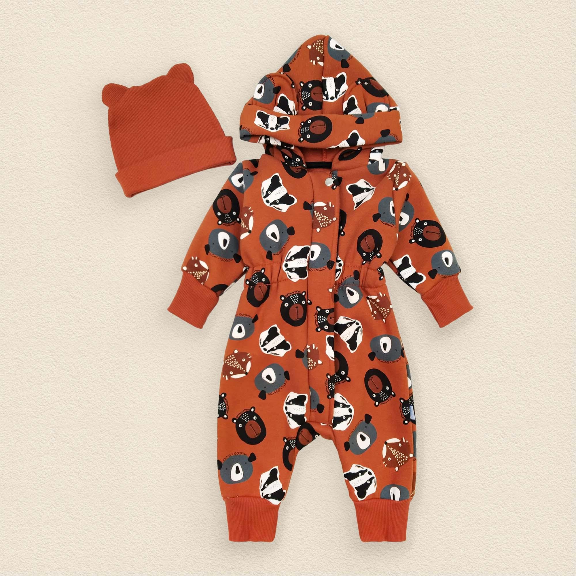 Комбинезон детский Dexter's Fall 2142 92 см Коричневый (d2142-27-1)