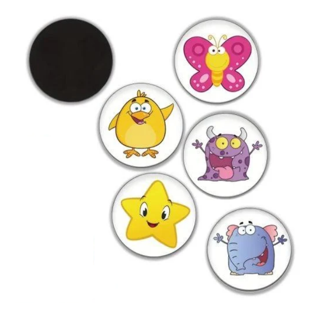 Наклейки для приучения ребенка к горшку термовинил 5 шт. (2657006452)