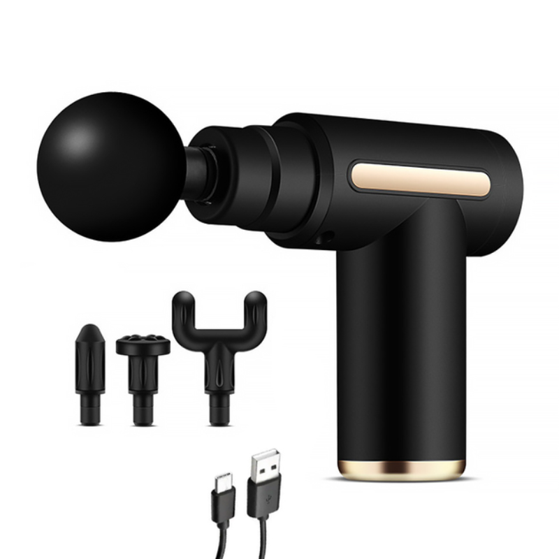 Масажер для тіла ручний Fascial Gun Mini USB (2528894706) - фото 4