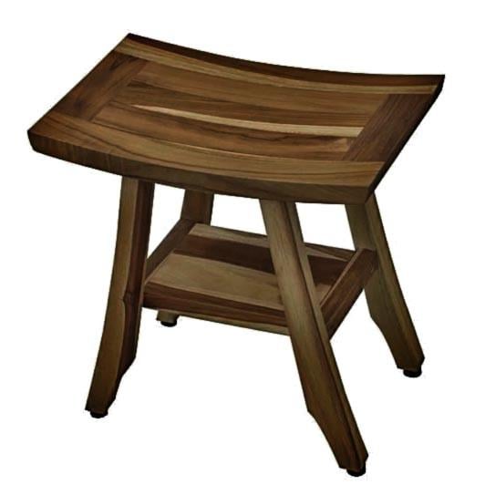 Табурет для ванной из дерева Критон Корица (ТВН-006033)