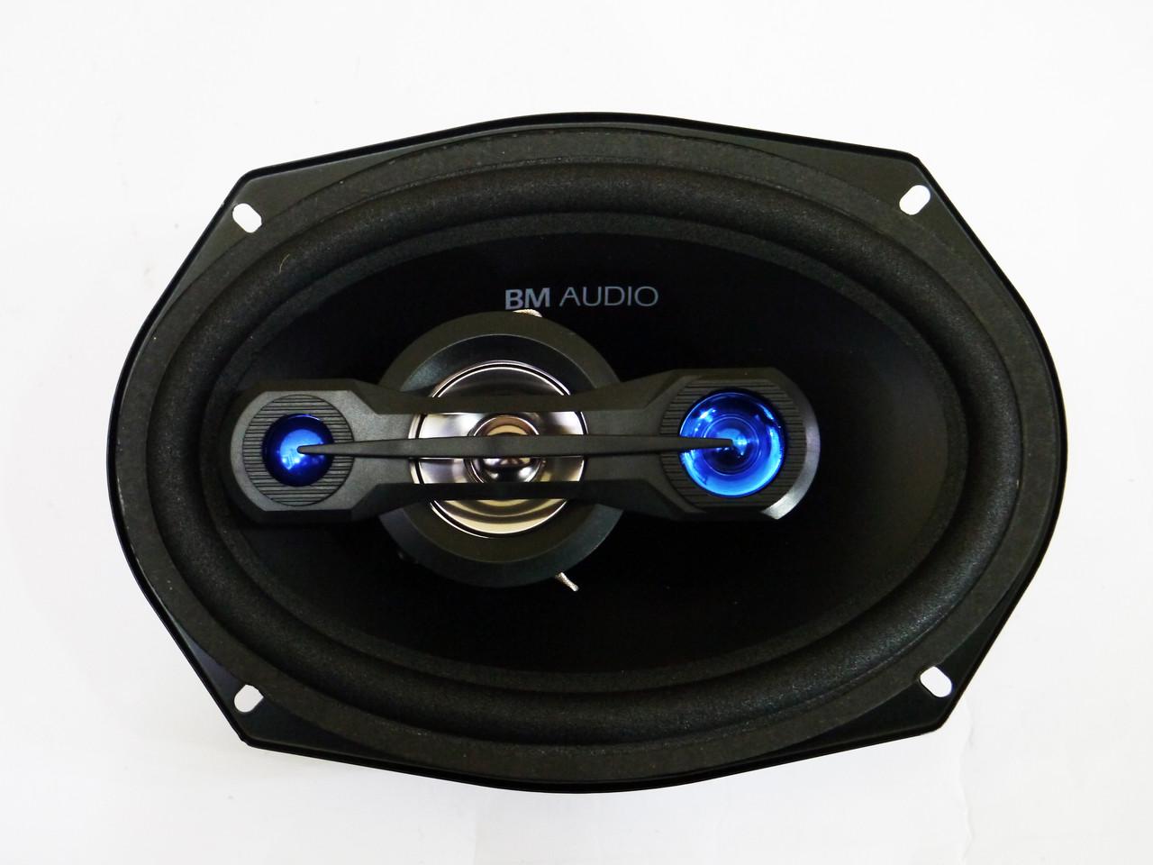 Колонки автомобильные Boschmann BM Audio XJ3-996B овалы 6x9 четырехполосные 500W (4_00491) - фото 3