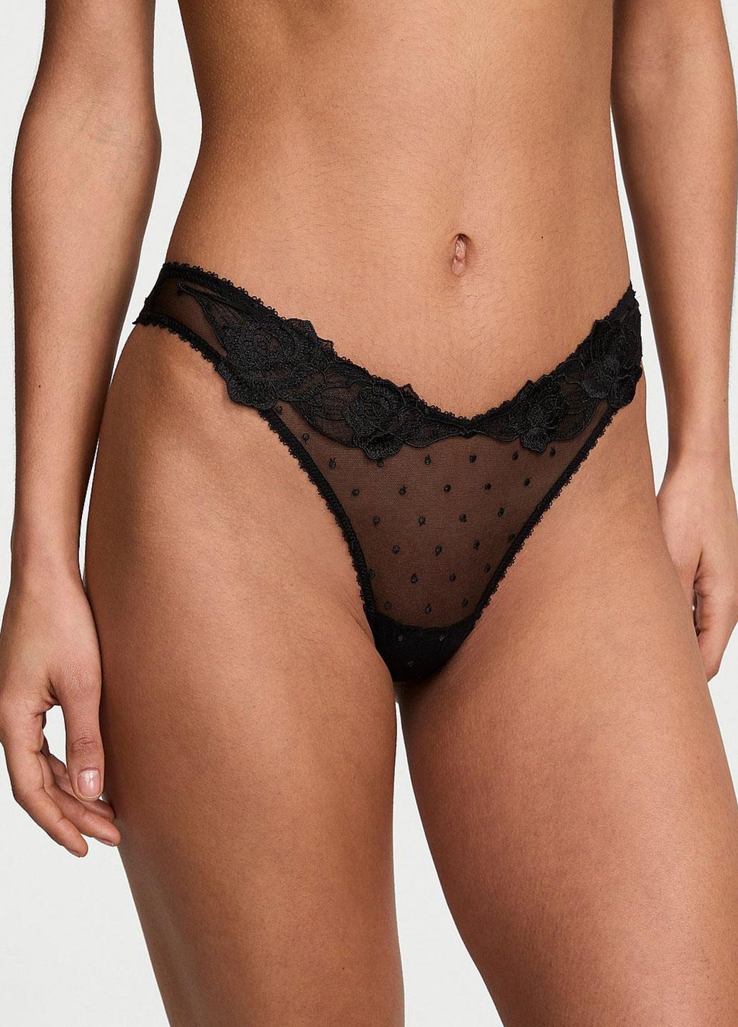 Трусики Victoria's Secret Very Sexy XL Черный (00424062QJ9XL)