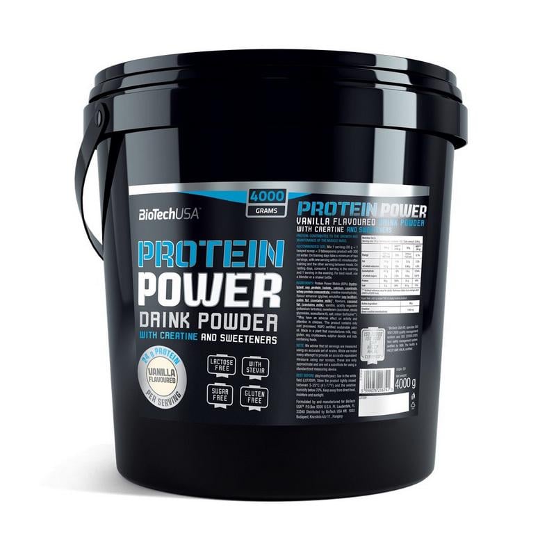 Протеин комплексный BioTech Protein Power 4 кг Шоколад