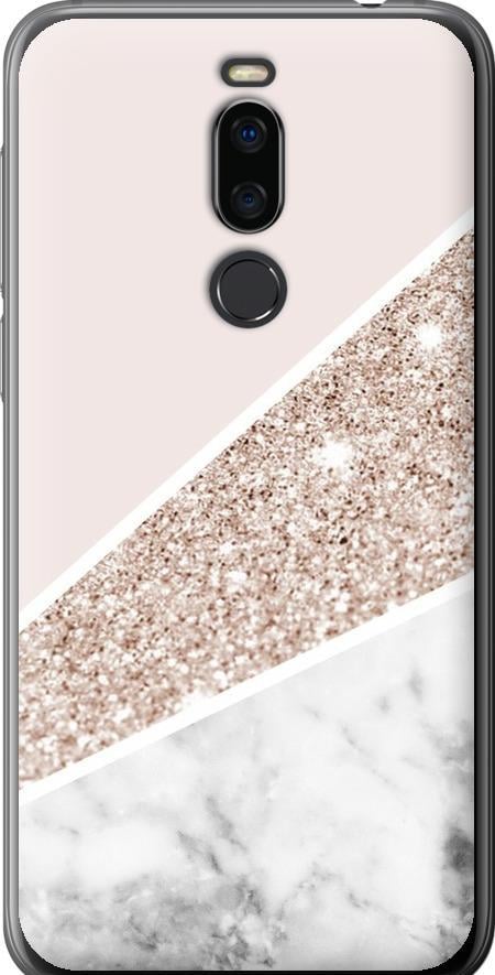 Чехол на Meizu X8 Пастельный мрамор (4342u-1601-42517)