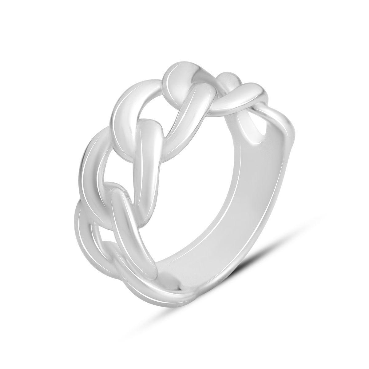 Кольцо серебряное без камней 6,08 г р. 17,5 (2143383)