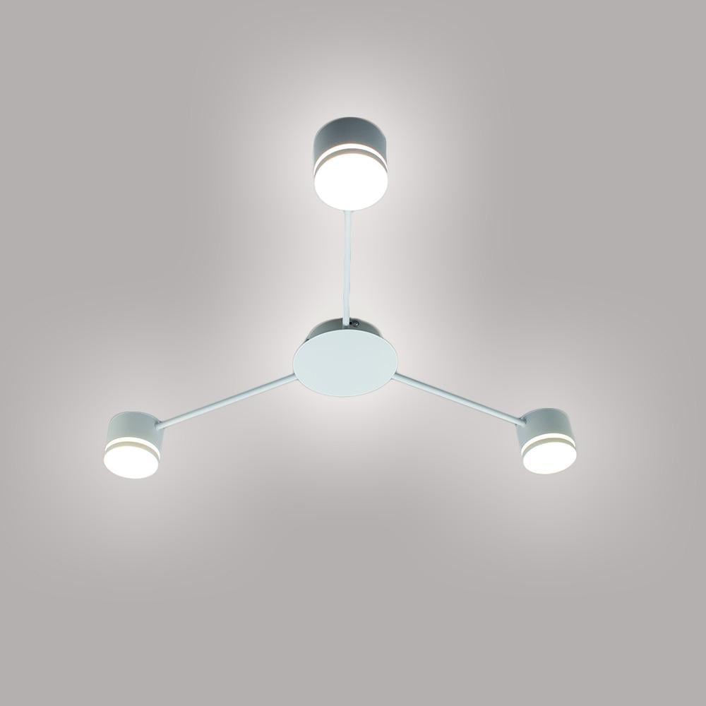 Люстра ESLLSE GUSTAV 3xGX53 R з 3 лампами 850x85 мм Білий (10495-1) - фото 1