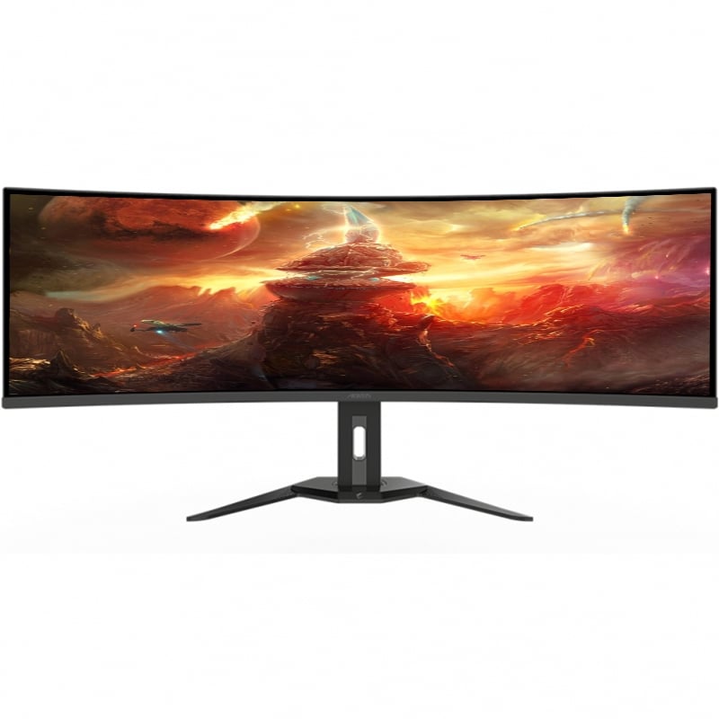Монітор Gigabyte AORUS CO49DQ Gaming Monitor вигнутий OLED 5120x1440 5K DQHD 49" (tf6456)