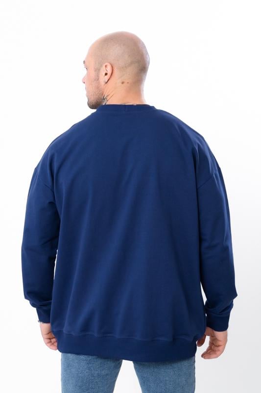 Світшот чоловічий оверсайз Носи Своє р. 58 Синій (8379-057-1) - фото 3 Світшот чоловічий оверсайз Носи Своє р. 58 Синій (8379-057-1) - фото 3