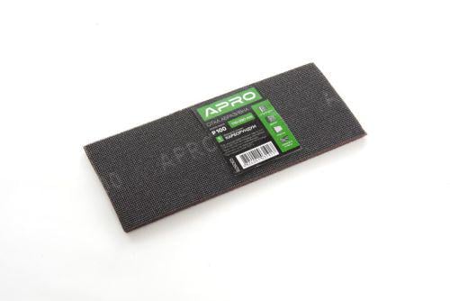 Сетка абразивная Apro карборунд P100 115х280 мм 5 шт./уп.