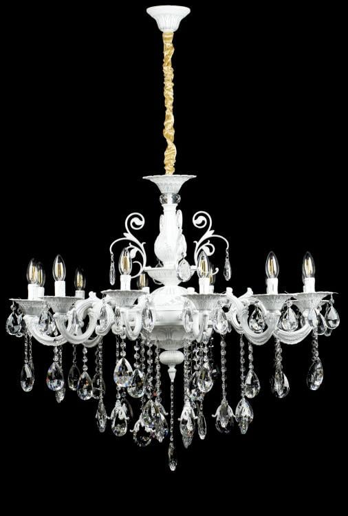 Люстра свеча Ray L77501/12 LWT+SL (IR007108) Люстра свеча Ray L77501/12 LWT+SL (IR007108)