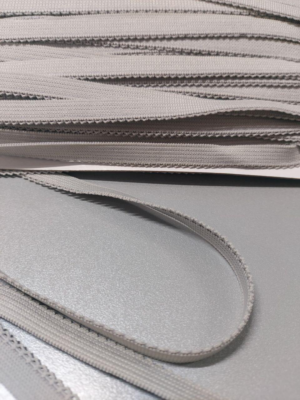 Резинка станова 46 м x 1 см Світло-сірий (1882824805) - фото 2