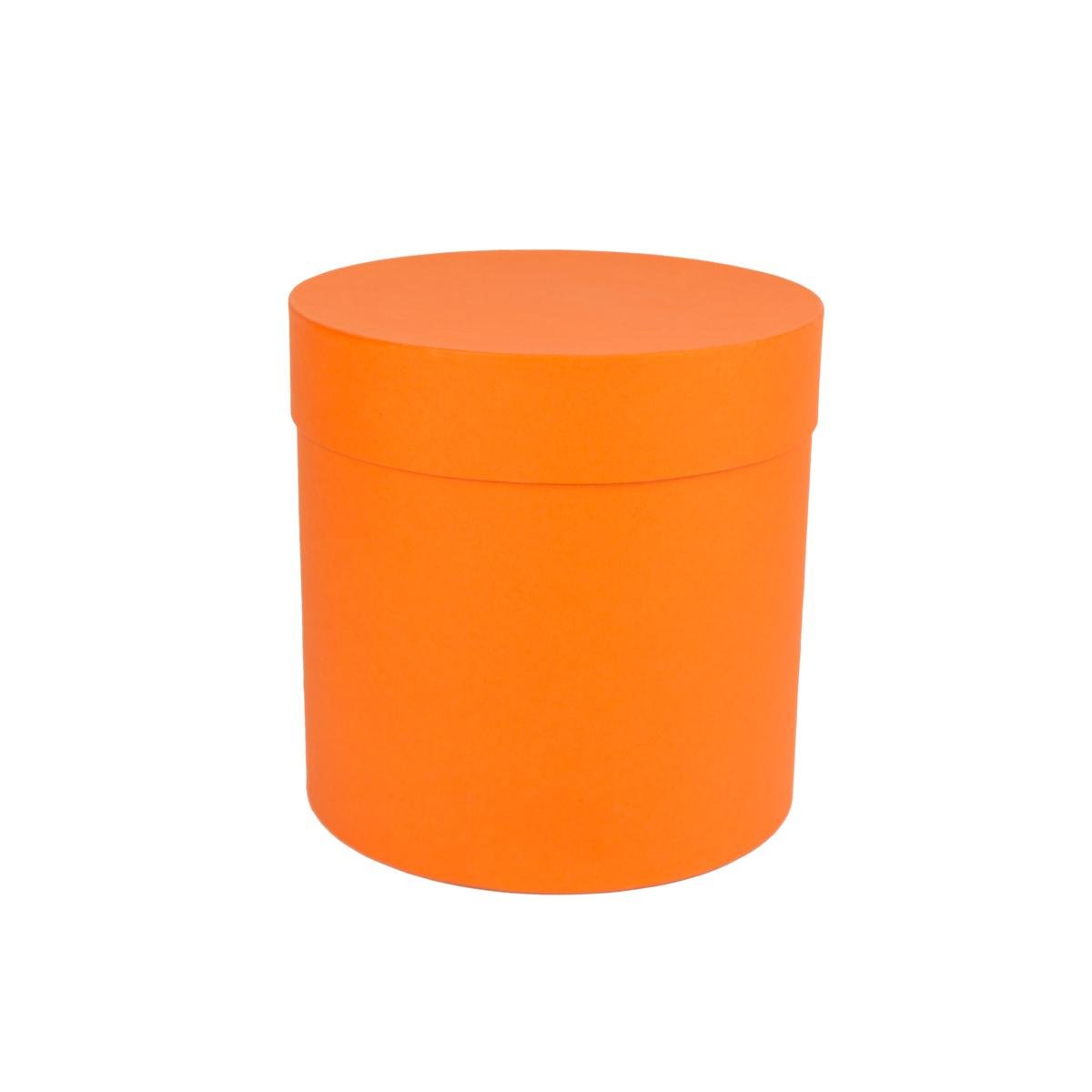 Коробка Perfectbox цилиндрическая матовая 10х10х10 см Оранжевый (101020)