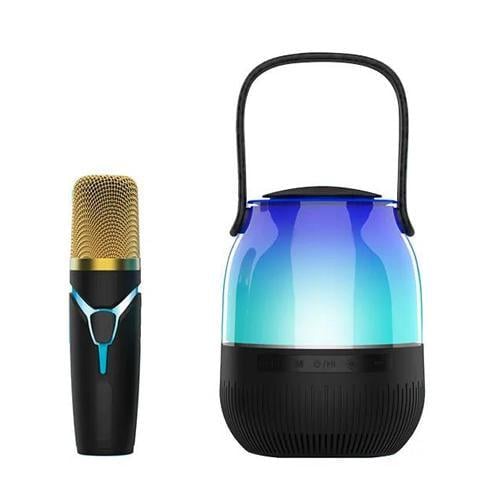 Портативная колонка XM-A68 с RGB подсветкой и микрофоном (6e8e0a02)