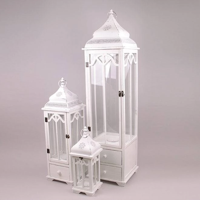 Комплект деревянных фонарей 20AW0126W 3 шт. (38316)