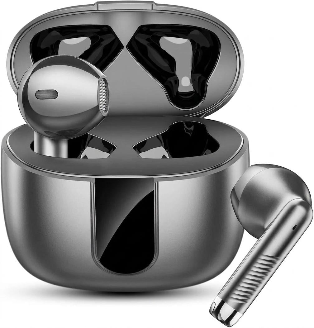 Наушники беспроводные Drsaec J55 Bluetooth 5.4 TWS с ENC микрофонами IP7 LED дисплей