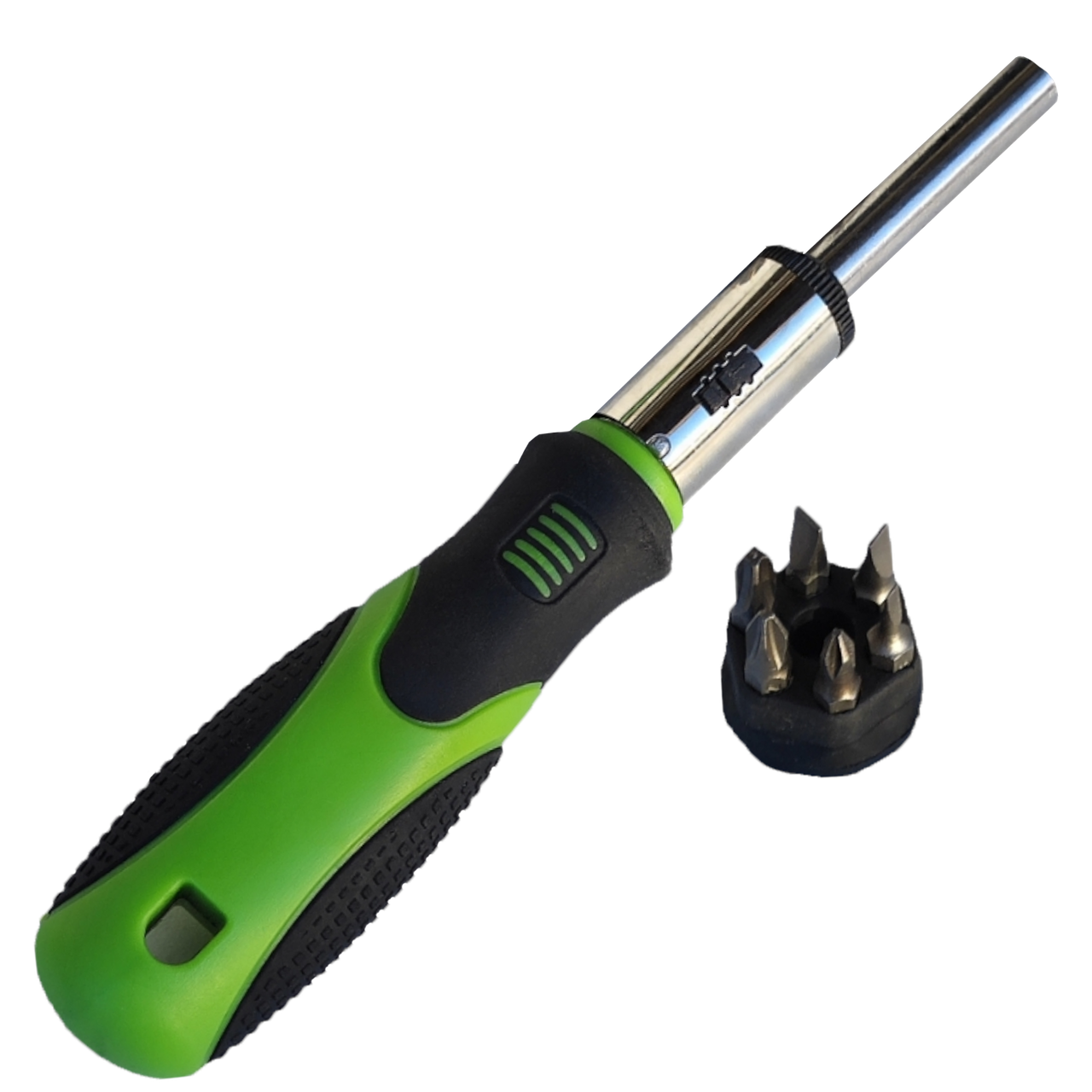 отвертка реверсивная Alloid с насадками 7 ед. (51352) - фото 2 отвертка реверсивная Alloid с насадками 7 ед. (51352) - фото 2