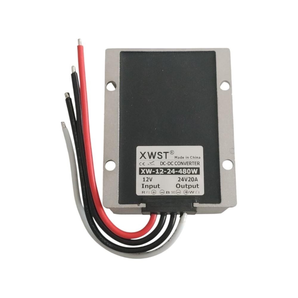 Преобразователь напряжения DC-DC XWST XW-12-24-480W 12В на 24В 20А 480 Вт Преобразователь напряжения DC-DC XWST XW-12-24-480W 12В на 24В 20А 480 Вт