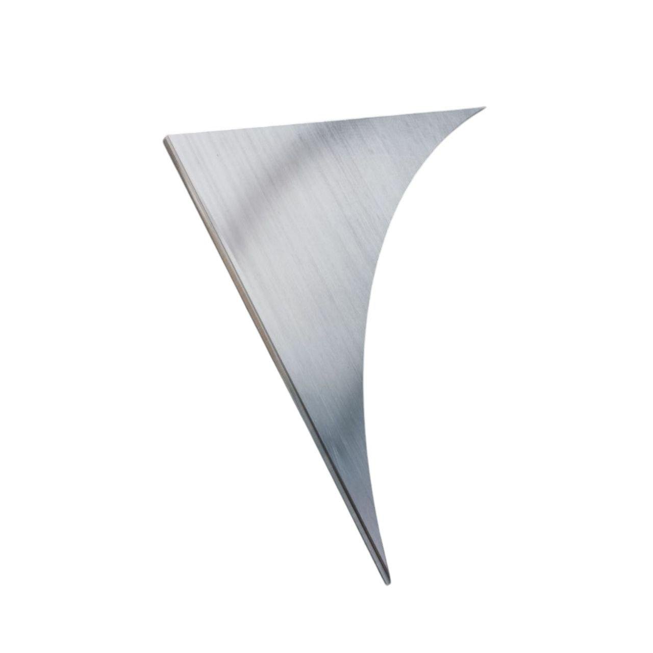 Ребро жесткости дуга 167х167 мм треугольное приварное толщина 4 мм (2634510932/К1394)