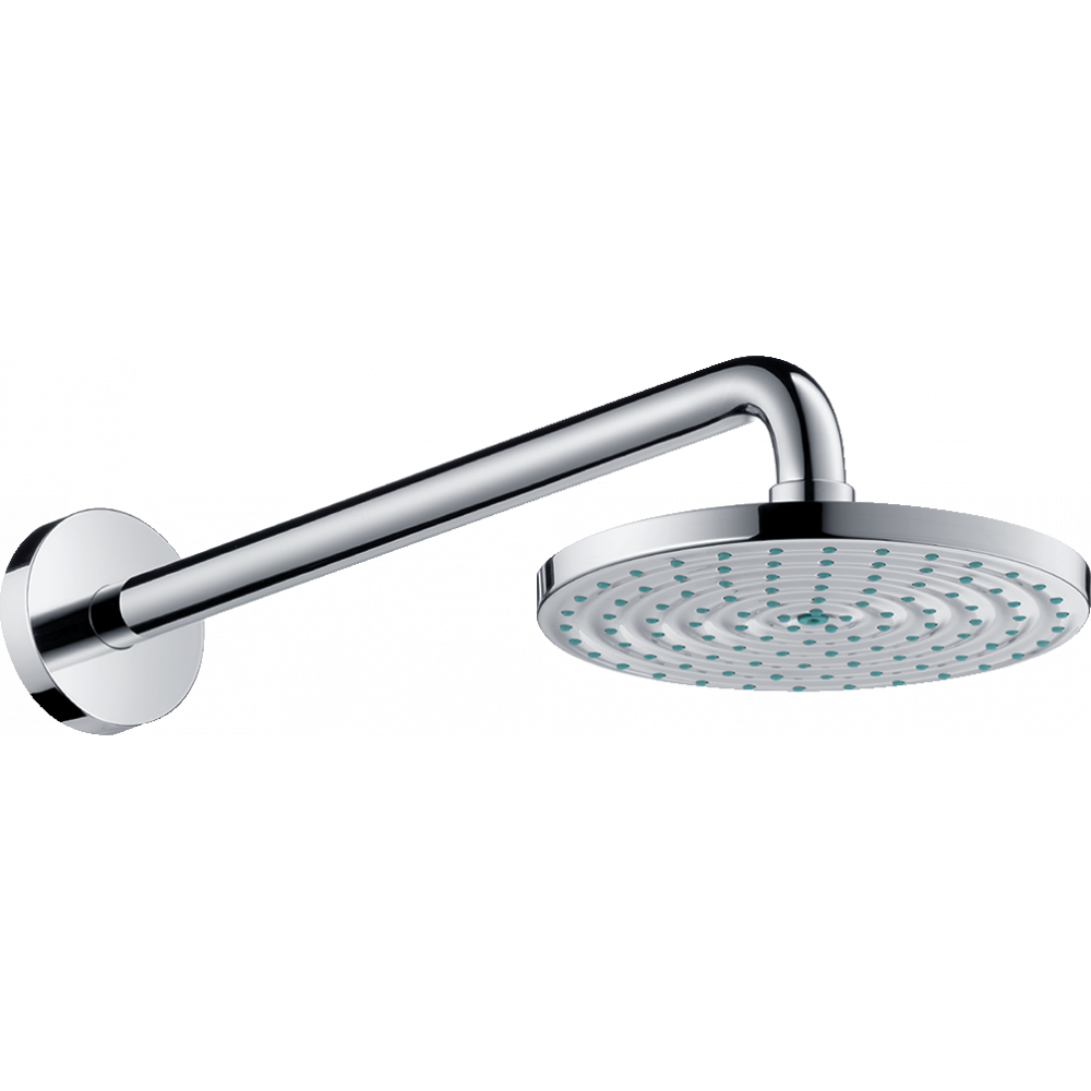 Верхний душ Hansgrohe Raindance S AIR 27468000 180 мм с кронштейном Хром (113677)