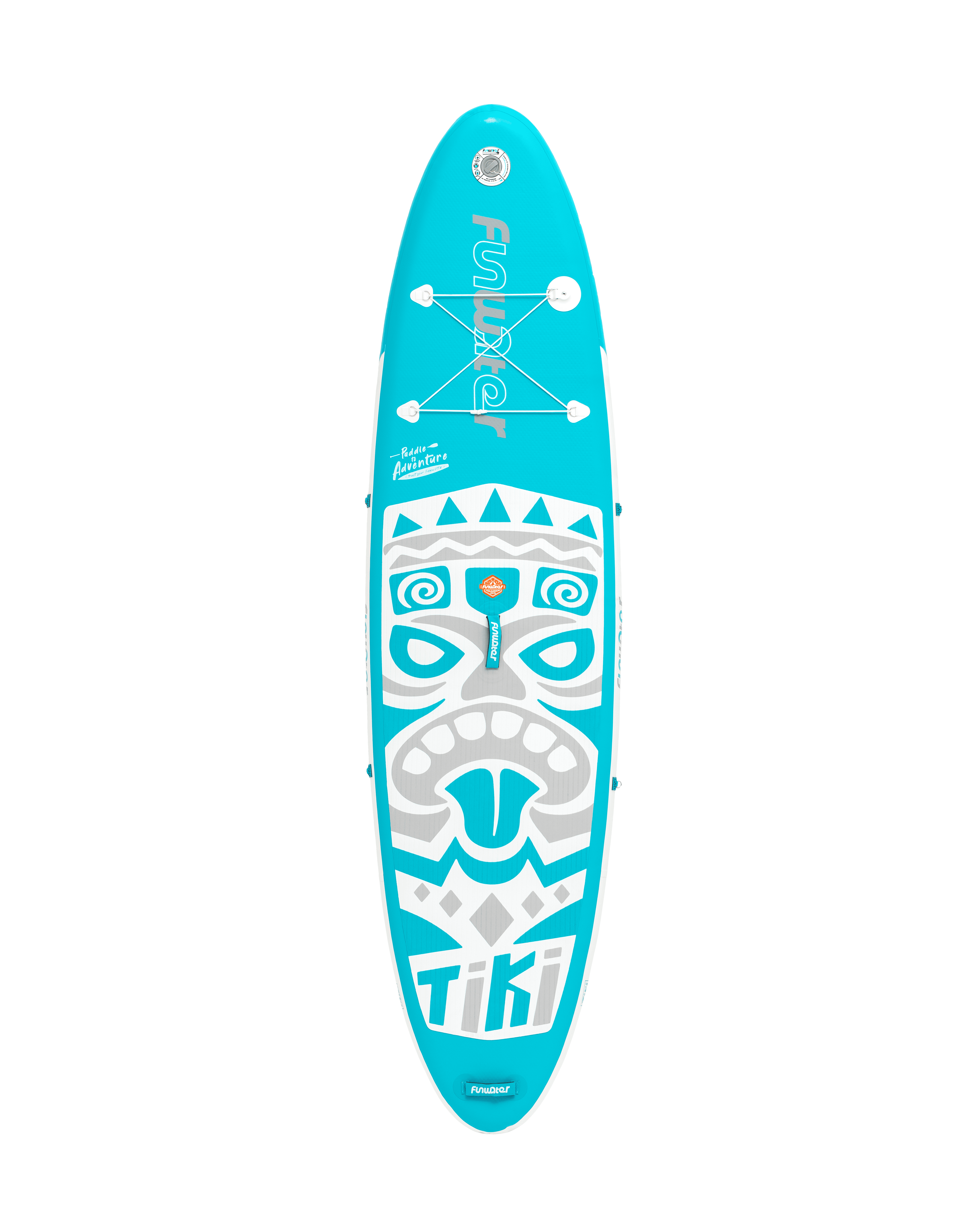 SUP-доска надувная Funwater Paddleboard Tiki 10" 8в1 320x84x15 см