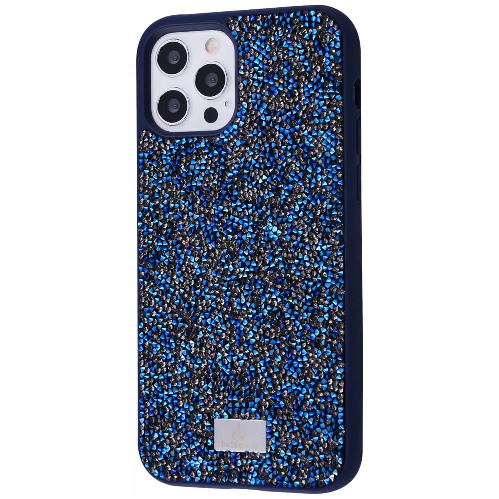 Чехол Bling World Grainy Diamonds TPU для iPhone 11 Pro Navy - фото 1