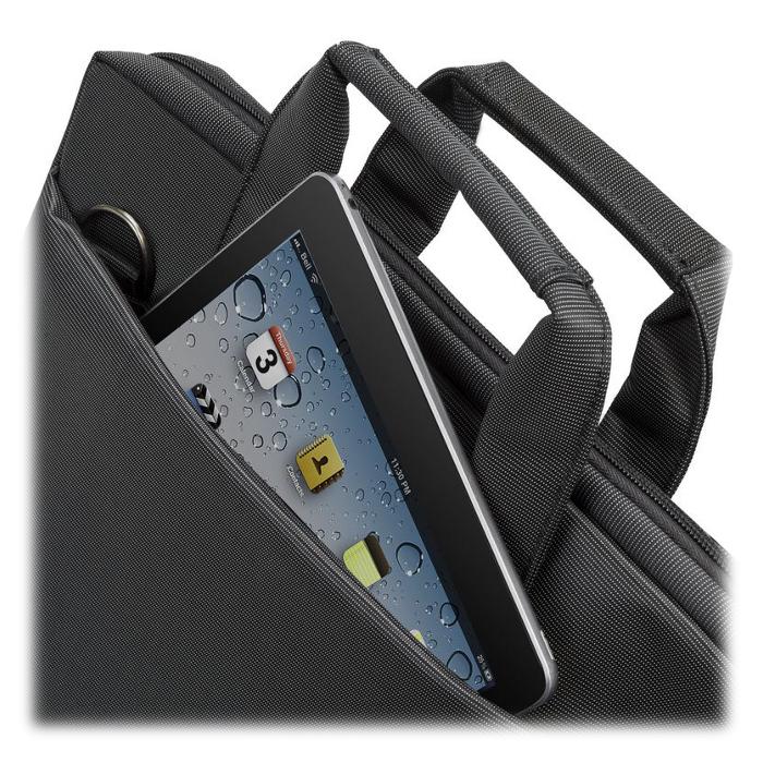 Сумка для ноутбука Rivacase Central Polyester Zipper 13,3" Black (8221Black) - фото 5 Сумка для ноутбука Rivacase Central Polyester Zipper 13,3" Black (8221Black) - фото 5