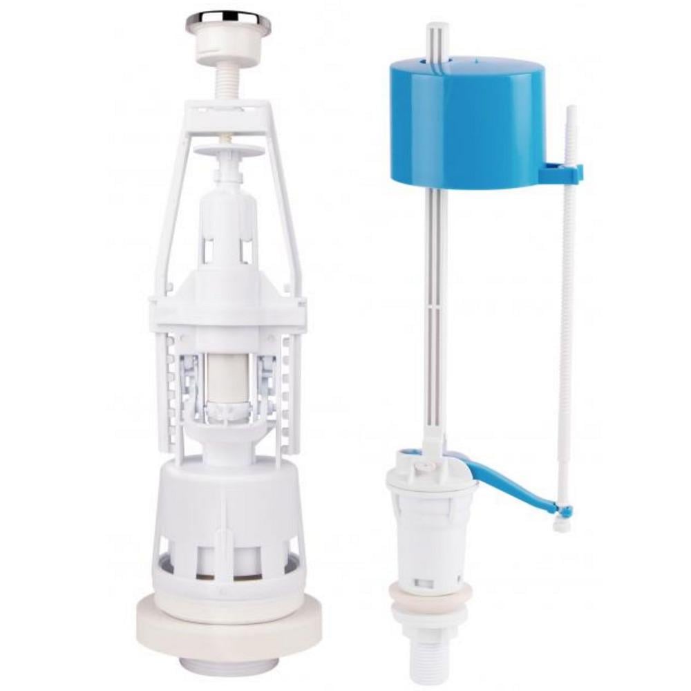 Комплект арматури для бачка унітаза Lidz LIDZWHI6002K00104 1/2" (173793)